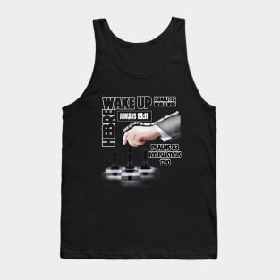 Wake up Hebrew Psalms 83 Tank Top